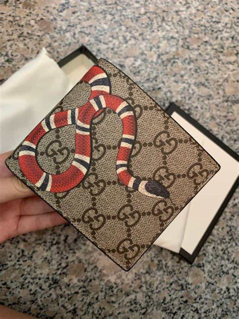 gucci wallet replica india|authentic gucci snake wallet.